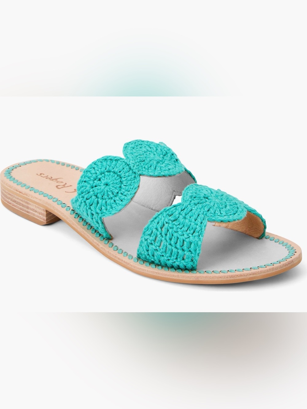 Jack Rogers Crochet Sandals. Size 7.5
